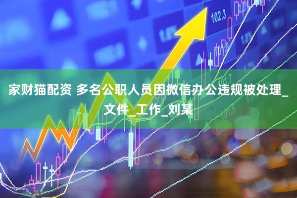 家财猫配资 多名公职人员因微信办公违规被处理_文件_工作_刘某