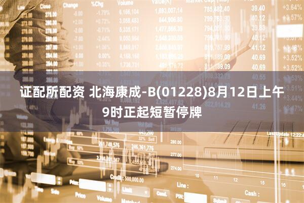 证配所配资 北海康成-B(01228)8月12日上午9时正起短暂停牌